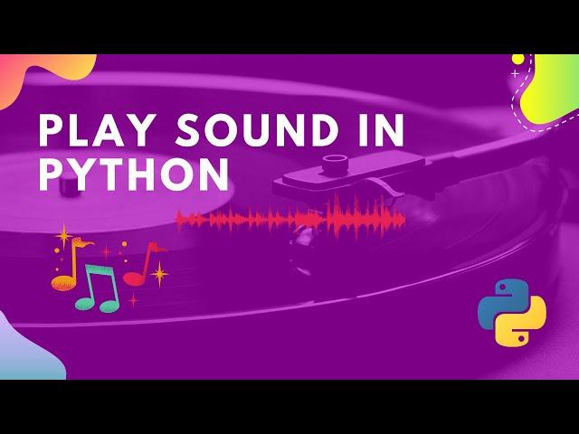 Play Sound with Python