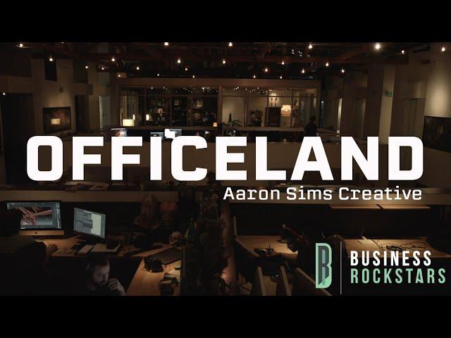 Inside the Epic Office of Aaron Sims Creative | Officeland | Business Rockstars