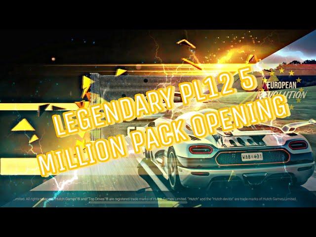 LEGENDARY 5 MILLION PL12 PACK OPENING (PART 2) | TOPDRIVES