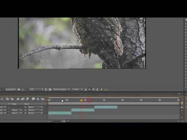 After Effects - Extending the Timeline