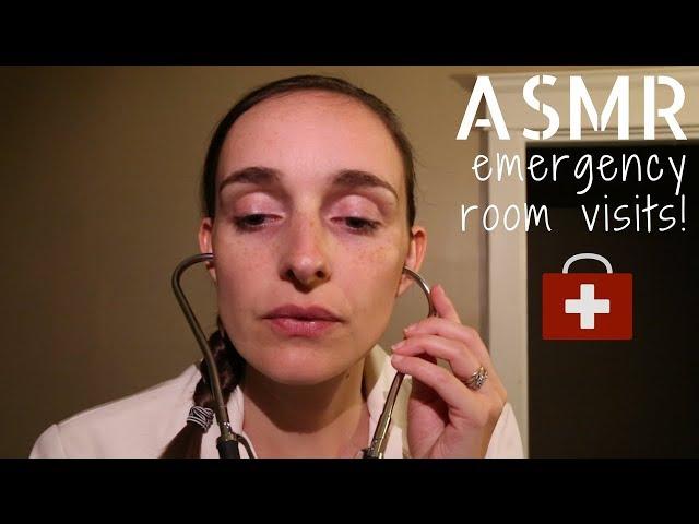 Emergency Room Medical Role Play - Injury Treatments ASMR