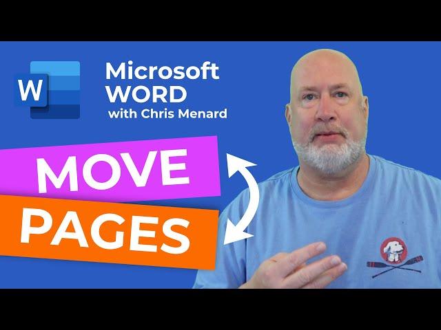 Microsoft Word: Re-arrange pages and content the easy way