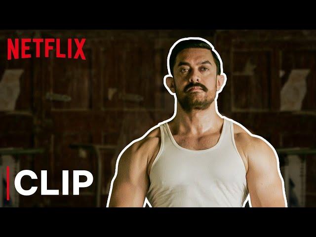 Aamir Khan's Crazy Fight Scene | Dangal | Netflix India