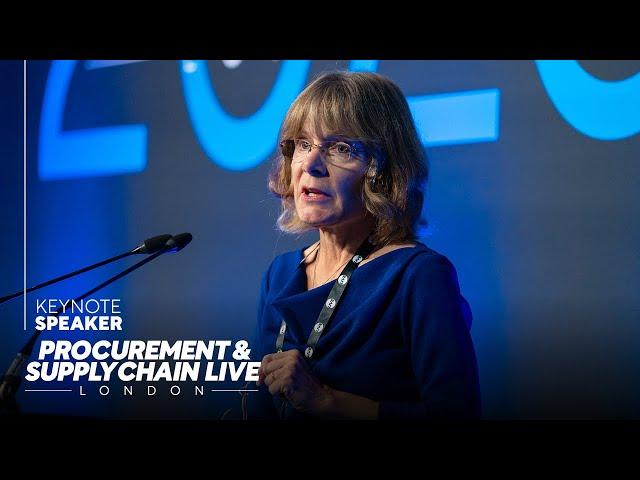 Laing O'Rourke's Carol Anne Williams at Procurement and Supply Chain Live London 2023