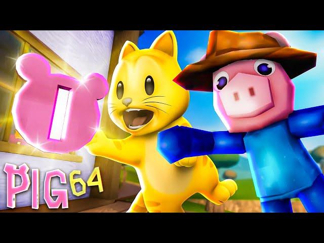 Roblox PIG 64 Has SO MANY SECRETS!! (New PIGGY Game)