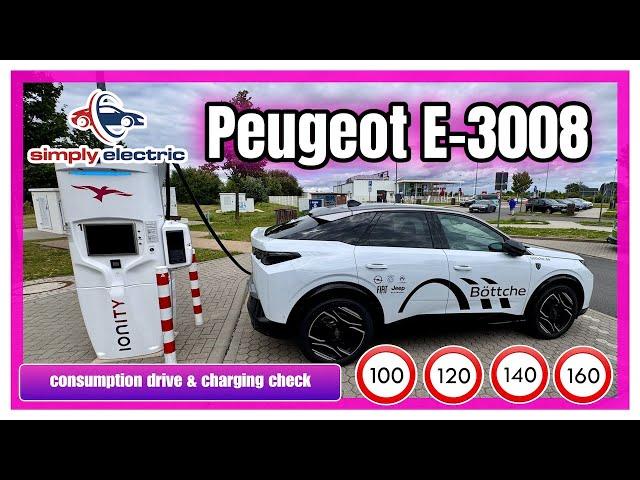 Peugeot E-3008 efficiency top & charging power flop⁉️