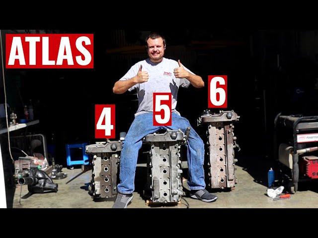 GM Atlas 4 vs 5 vs 6 Cylinder Engine Comparison