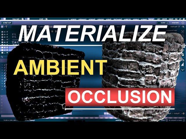 Materialize Ambient Occlusion Tutorial (In 30 Seconds!!!)