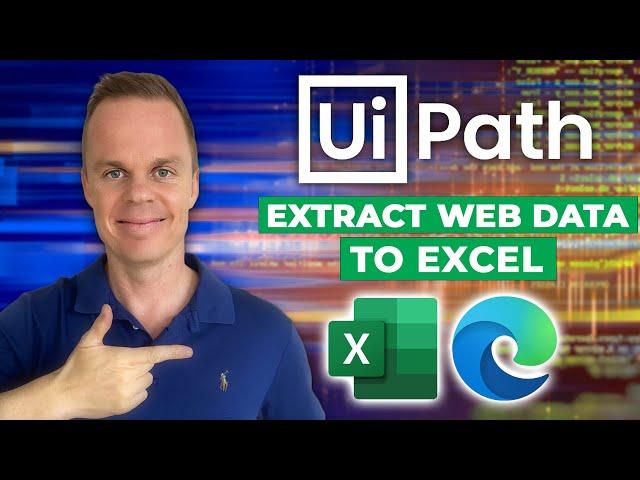 How to extract Web Data to Excel with UiPath - Full Tutorial