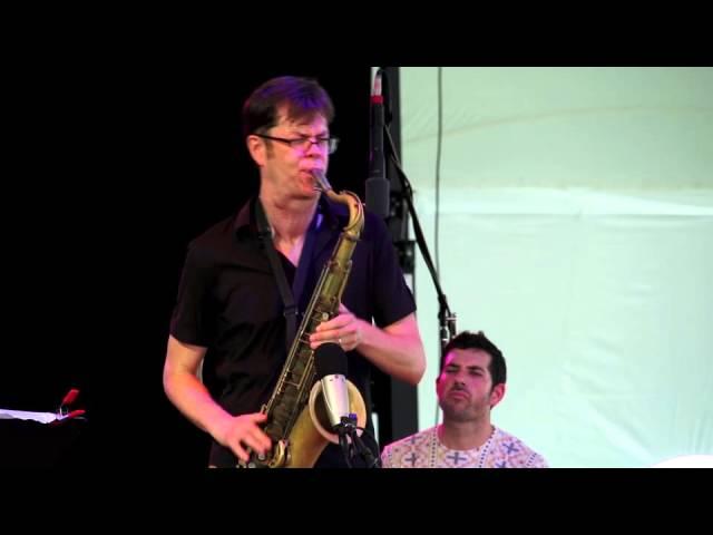 Donny McCaslin Amazing Saxophone Cadenza. Litchfield Jazz Festival 2012