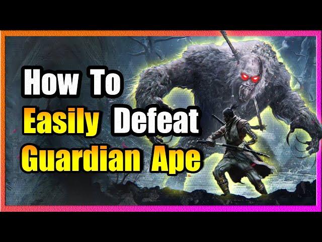 Guardian Ape Boss Guide  EASY KILL!  Sekiro: Shadows Die Twice