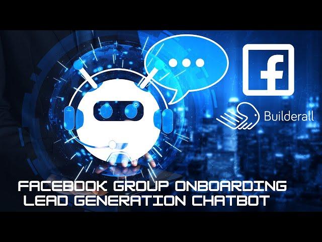 Facebook Onboarding Leadgeneration Chatbot - Gebouwd Met Builderall Chatbot Tool