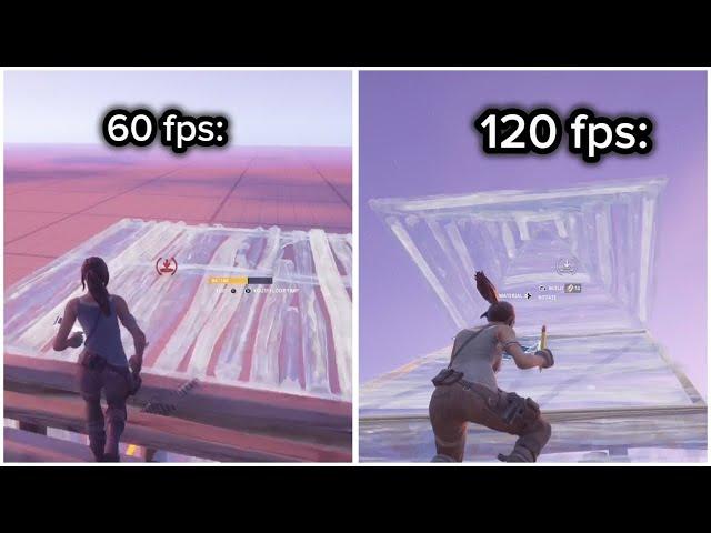 60 fps vs 120 fps