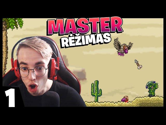 Tokio Sudėtingo Žaidimo Dar Nežaidžiau  #1 Terraria lietuviškai