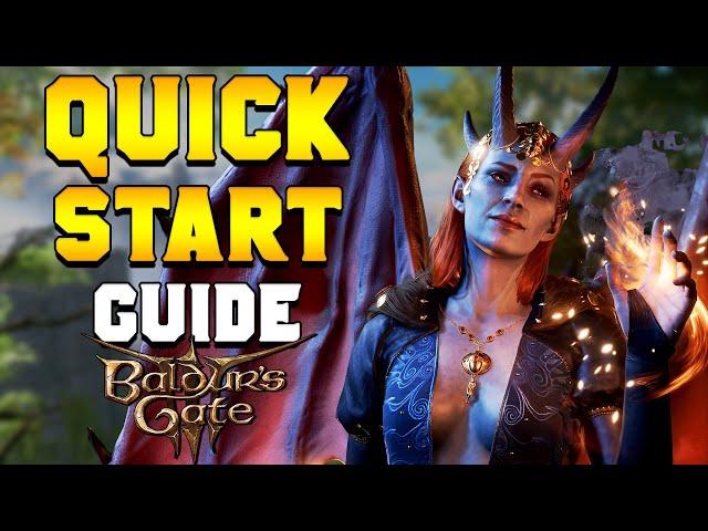 ULTIMATE Quick Start Guide (Beginners) for Baldur's Gate 3