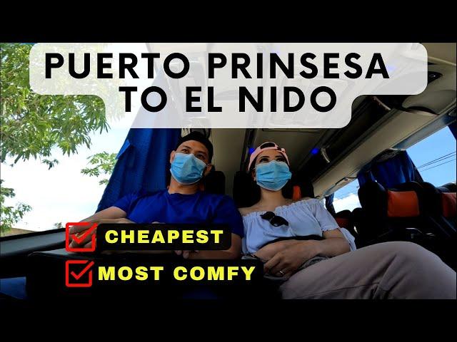 Puerto Prinsesa to El Nido 2022! Cheapest and most comfortable option!