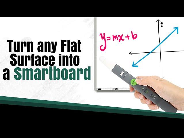 IPEVO IW2 Interactive Whiteboard System Review - Turn Any Flat Surface into a Smartboard
