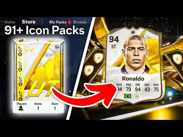 91+ BASE ICON PACKS!  FC 25 Ultimate Team