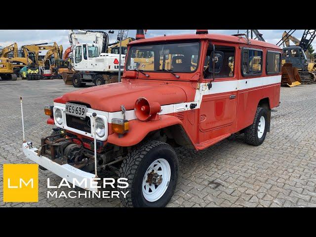 Toyota Land Cruiser troopy for sale @ lamersmachinery.com