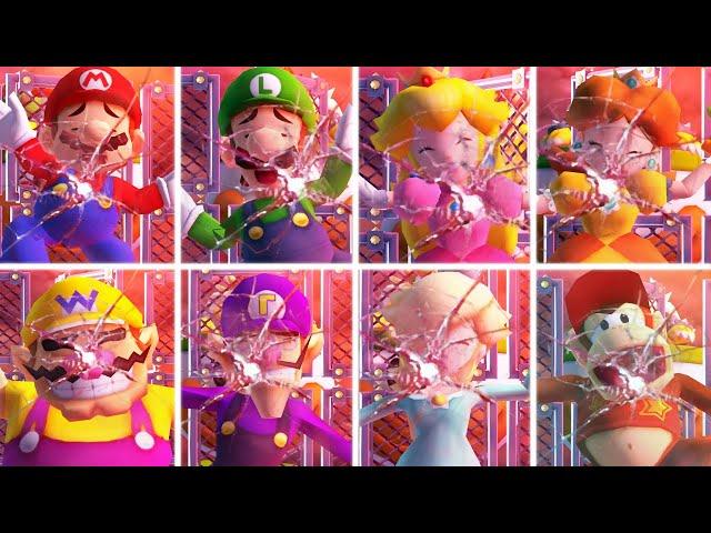 Mario Party Star Rush - All Losing Animations