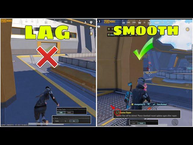 HOW TO FIX LAG IN PUBG MOBILE LAG FIX GUIDE/ TUTORIAL