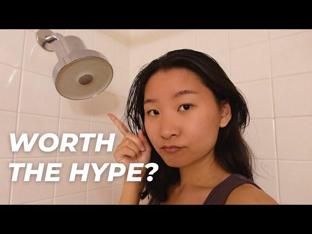 Should you get a filtered showerhead? Jolie showerhead review + demo 