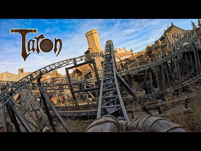 Taron [4K] Front Seat POV - Phantasialand