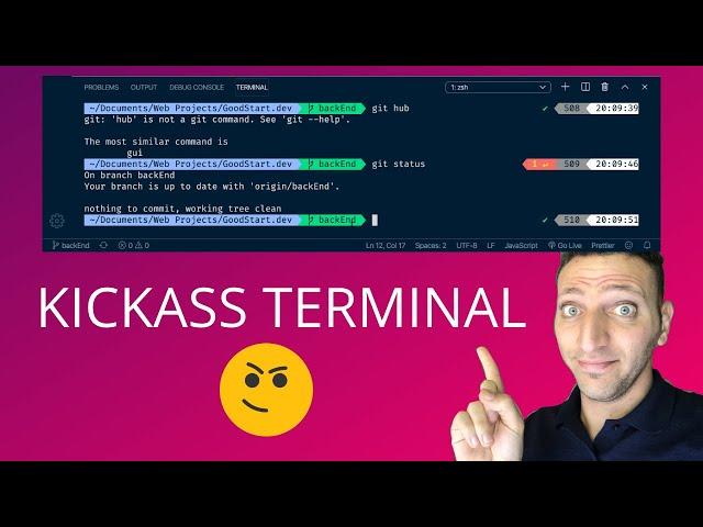 [Windows] How to have a kickass terminal in Visual Studio Code