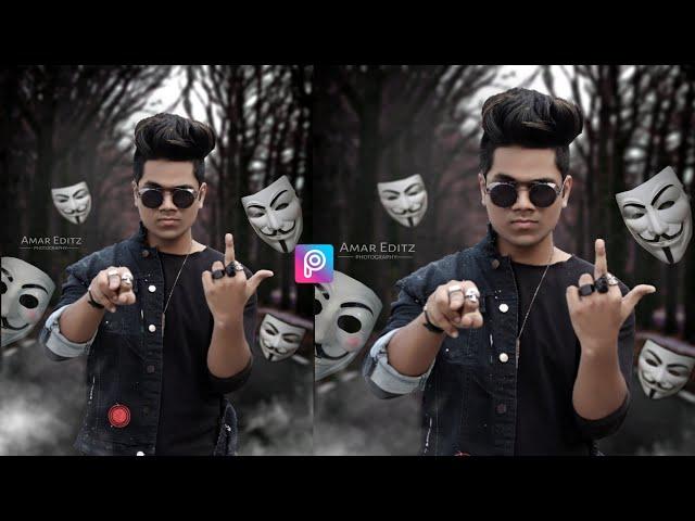 PicsArt Creative Mask Photo Editing | Amar Editz