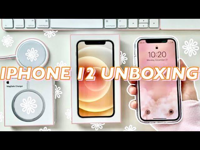 IPHONE 12 MINI UNBOXING & WHATS ON MY PHONE