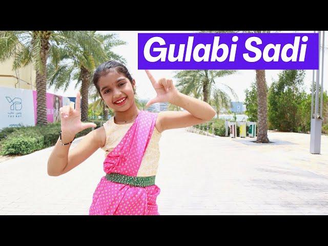 Gulabi Sadi | Easy dance steps | Anvi Shetty | Sanju Rathod | Marathi Song