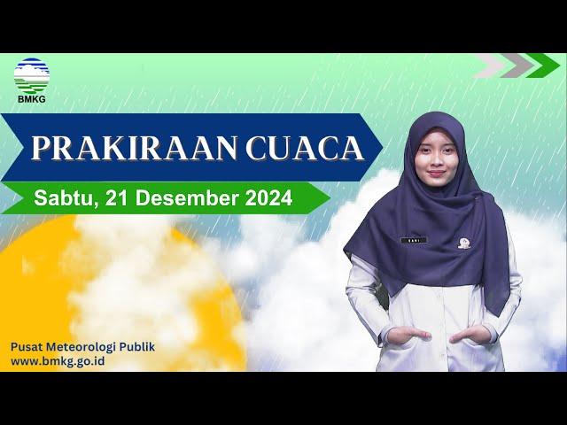 Prakiraan Cuaca Esok Hari Sabtu, 21 Desember 2024