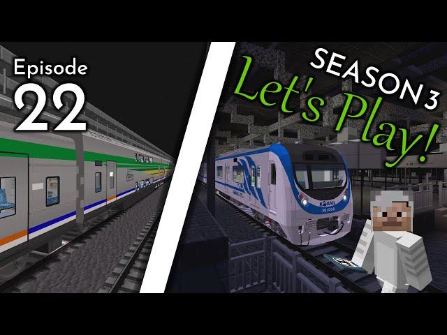 Korean Trains? Korail in Minecraft - Minecraft Transit Railway Let's Play S3E22