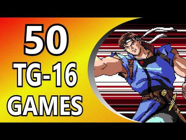 Top 50 TurboGrafx-16 / PC Engine Games (Alphabetical Order)