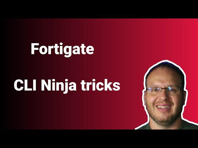 Fortigate CLI Ninja Tricks #1 - Teach yourself the CLI (using the CLI)!