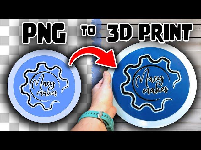 How I 3d Print a Logo - Detailed Walkthrough