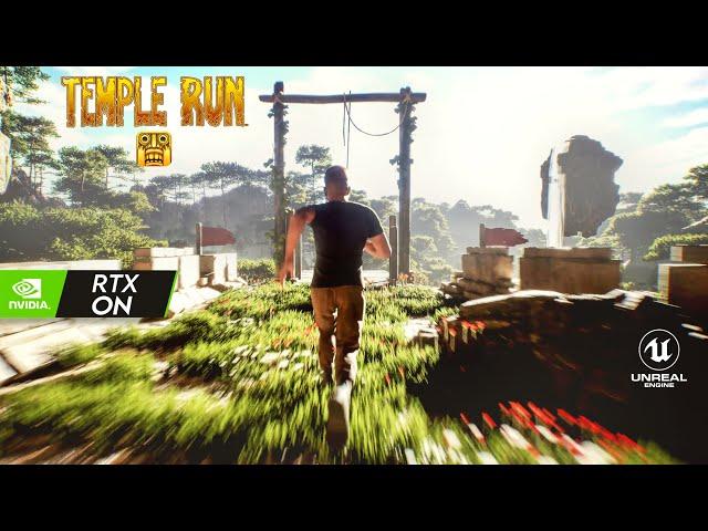 Temple Run RTX  In Unreal Engine / Unreal Engine Short Film / Unreal Engine / Short Films