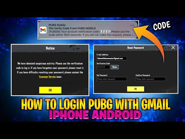 How to login pubg with gmail in iPhone | iPhone pubg gmail login | iPhone pubg login   with gmail