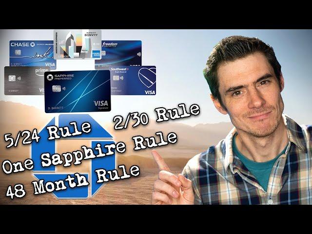 Every Chase Credit Card Application Rule Explained