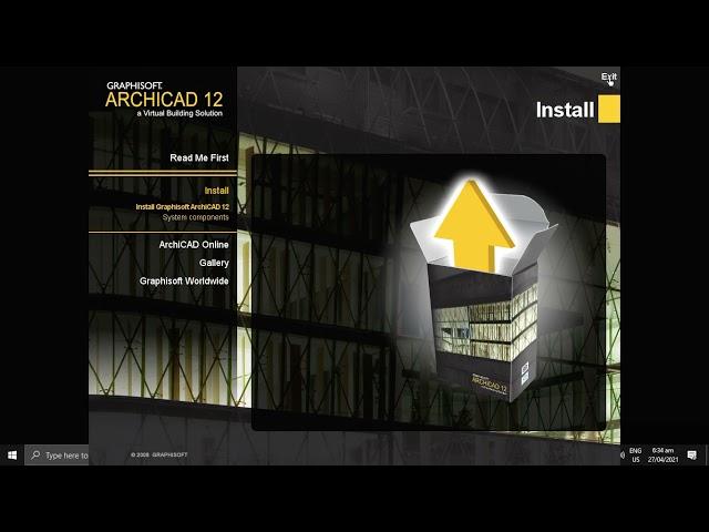 HOW TO INSTALL AND ACTIVATE ARCHICAD12