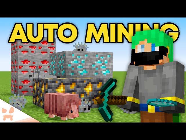 They Just Secretly Added AUTOMATIC MINING To Minecraft! (biggest update ever)