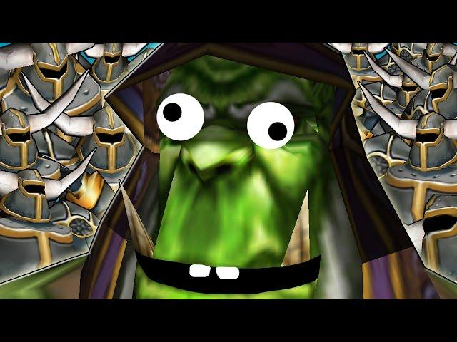 Warcraft 3 - 1 vs 11 Insane Computers | Orc