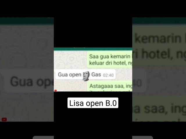 ketika lisa open B.0 tapi ketauan temen #shorts