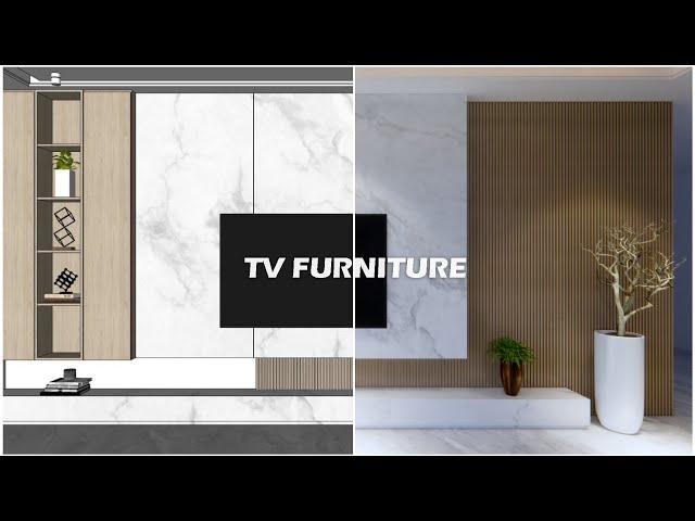 How to make tv cabinet with 3D Sketchup