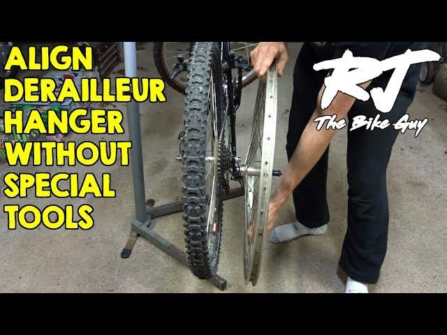 Straighten/Align Bent Derailleur Hanger Without Special Tool