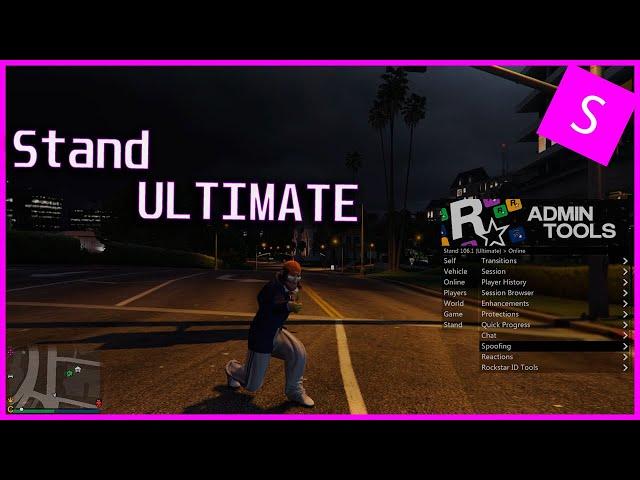 Stand Menu Ultimate [1.67][GTAV][PC]