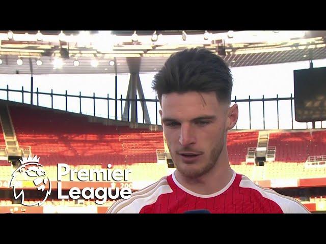 Declan Rice: Arsenal has 'been everything I've expected' | Premier League | NBC Sports