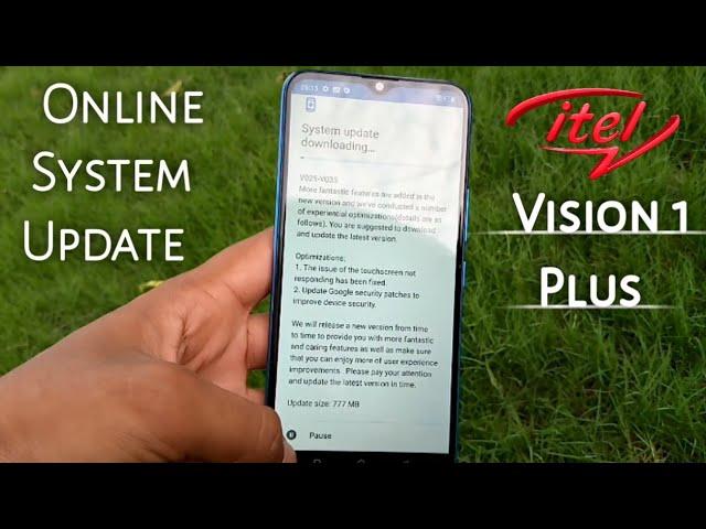 Itel Vision 1 Plus System Update || Online Update ||