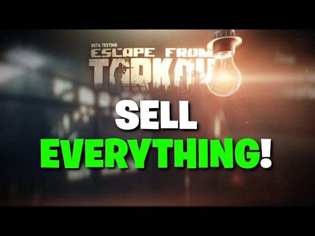 Escape From Tarkov PVE - Now Is The BEST TIME To Sell ALL Your Items On The Flea Market!