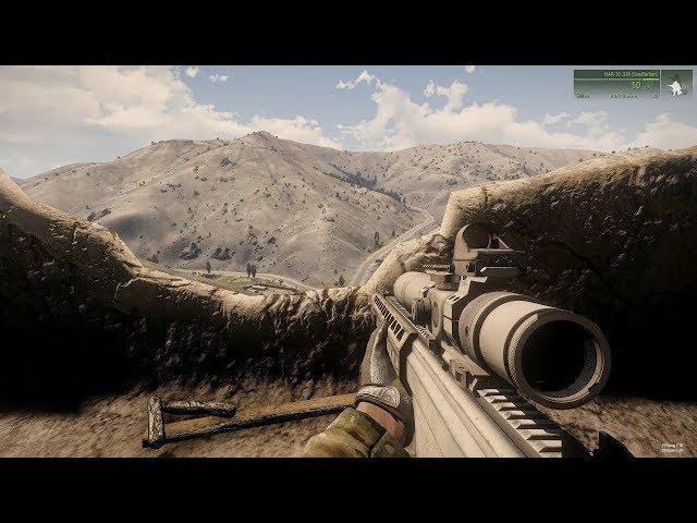 SNIPER VS SNIPER in Military Simulator Game Arma 3 Ace Mod